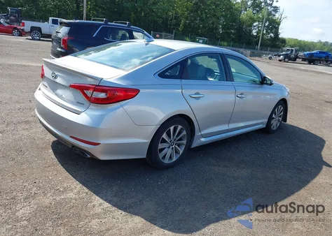 2016 Hyundai Sonata Sport из США, поврежденный, VIN 5NPE34AFXGH428162